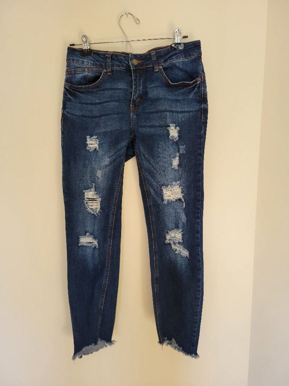 Wax Jean Butt I Love You | Distressed Jeans | Size 11